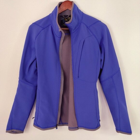 Burton AK Womens Jacket Liner Small Purple DryRide Full Zip Outdoor Gorpcore - Picture 2 of 12